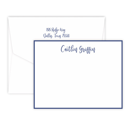 Triple Thick Radiant Flat Note Cards